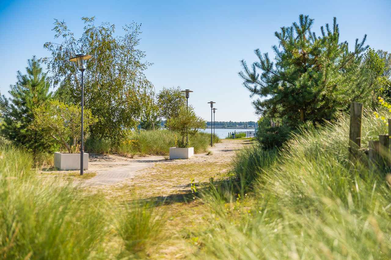 Wandelpad naar het Veluwemeer